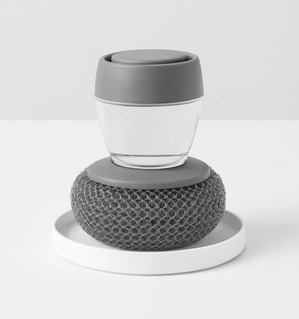 Esponja de Acero Recargable | Limpieza de Cocina